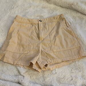 Tan High Waisted Shorts!